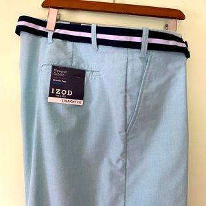 IZOD 44x30 Newport Oxford straight fit pants NWT